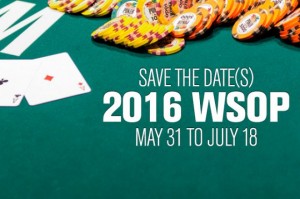 WSOP 2016 Schedule