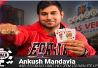 Ankush Mandavia Wins $5K buy in Turbo No Limit Hold’em