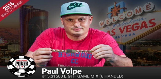 Paul Volpe wins $149,943 at WSOP Event#15