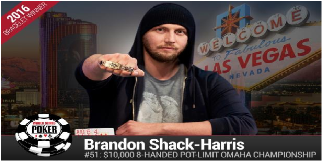 Brandon Shack Harris Wins $10K PLO at WSOP
