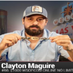 Clayton Maguire Wins Event#66 or NLHE Championship