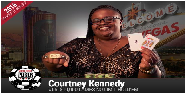 Courtney Kennedy Wins Event#65 or $10K Women’s Poker Championship