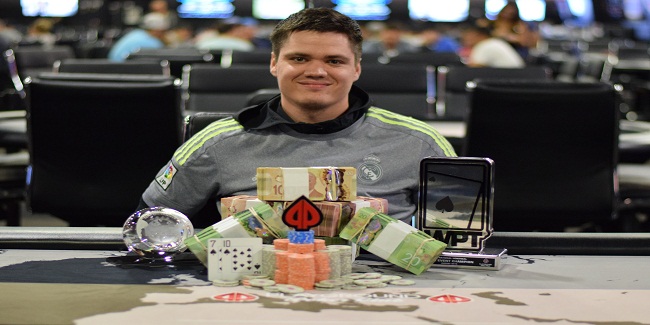 Nathan Hall wins World poker tour national Montreal for C$80,000
