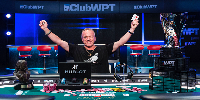 Pat Lyons wins XV WPT Legends of poker collected $615,346
