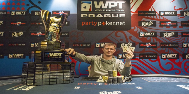 Oleg Vasylchenko from Ukraine wins WPT Prague Main event for €132,200