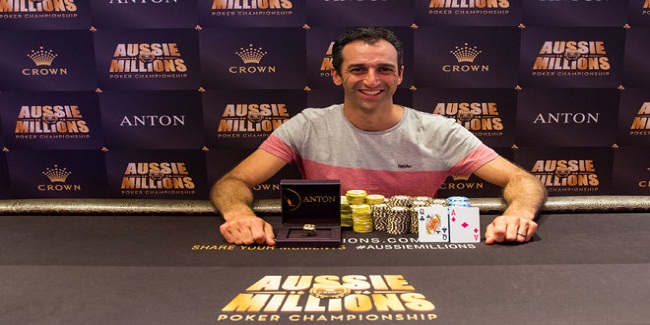 Australia’s Robert Raymond wins event#1 of Aussie Million for $320,830