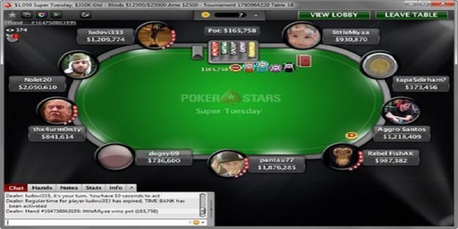 Nolet20 of Canada wins PokerStars Super Tuesday for $74,122
