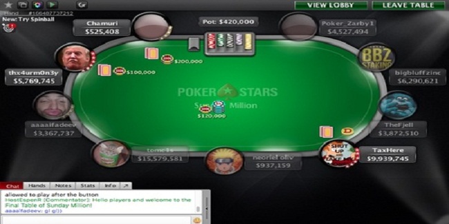 Canada’s thx4urm0n3y wins Sunday Million event of PokerStars for $145K