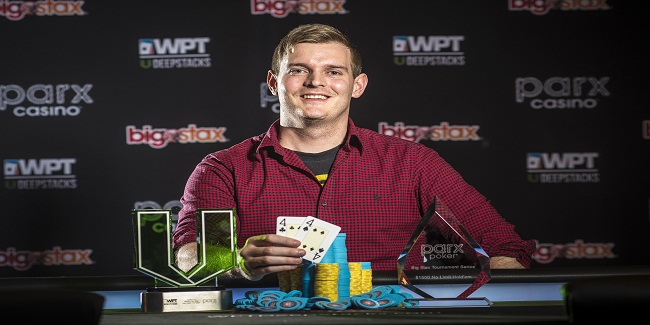 James Poper pocketed $201,991 from WPTDeepStacks Big Stax Main Event