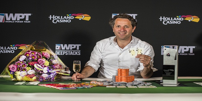 Thijs Menco of Netherlands wins WPTDeepStacks Amsterdam