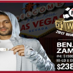 Benjamin Zamani wins Event#4 of 2017 WSOP for $238,620