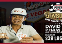 David Pham wins third career Bracelet at WSOP 2017 for $391,960